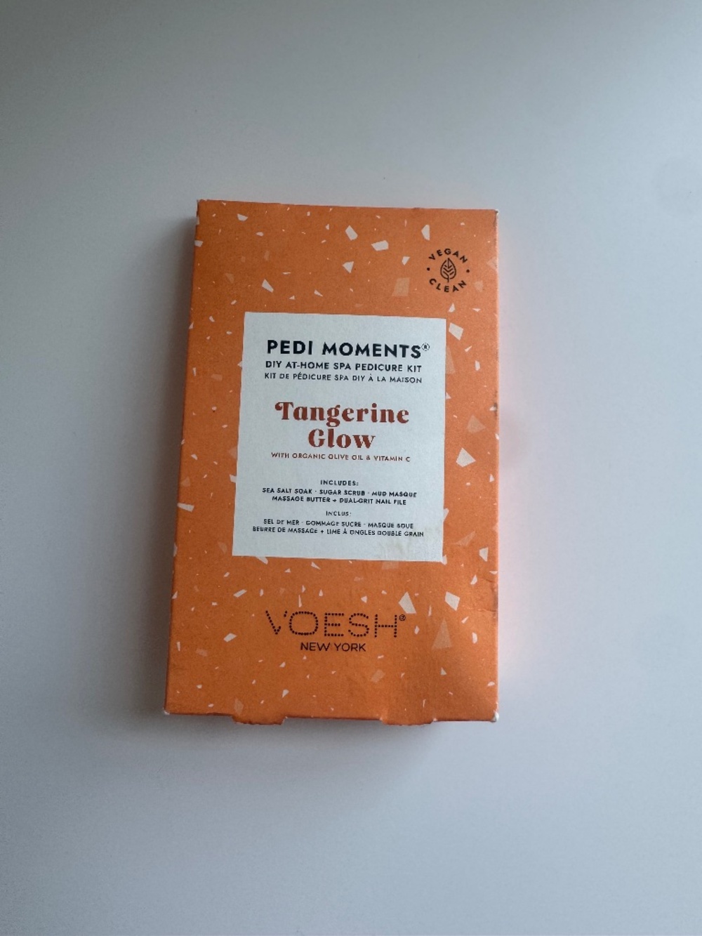 NWT Voesh Pro Pedi Moments Tangerine Glow